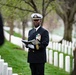 Military Funeral Honors with Funeral Escort are Conducted for U.S. Navy Seaman 1st Class Walter C. Stein in Section 36
