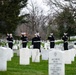 Military Funeral Honors with Funeral Escort are Conducted for U.S. Navy Seaman 1st Class Walter C. Stein in Section 36