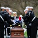 Military Funeral Honors with Funeral Escort are Conducted for U.S. Navy Seaman 1st Class Walter C. Stein in Section 36