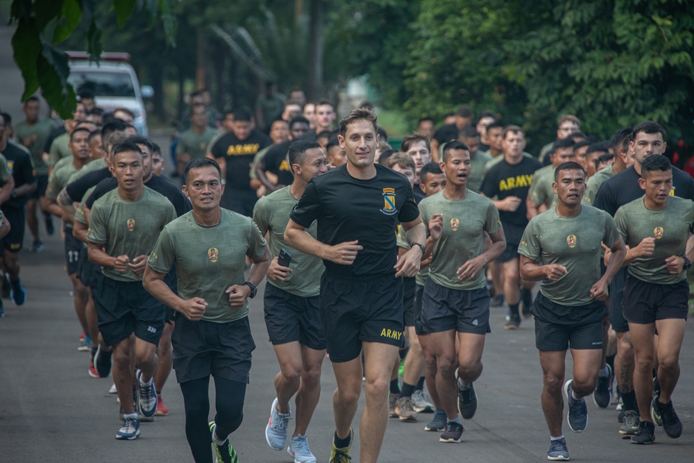 TNI/U.S. Army Platoon Exchange - Fun Run