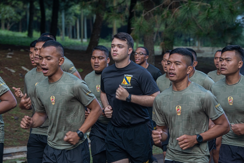 TNI/U.S. Army Platoon Exchange - Fun Run
