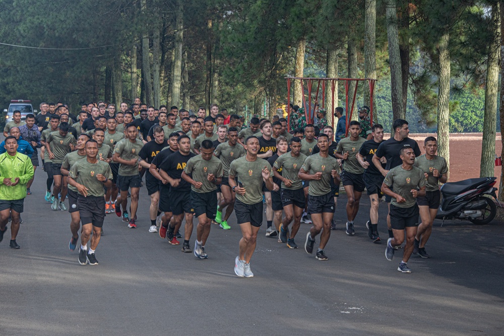 TNI/U.S. Army Platoon Exchange - Fun Run