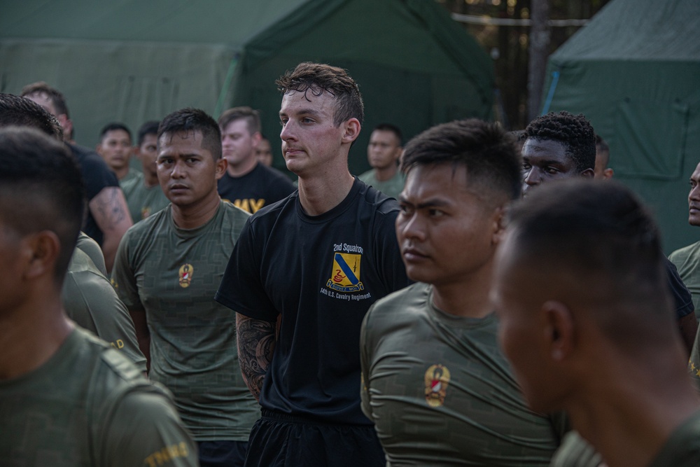TNI/U.S. Army Platoon Exchange - Fun Run