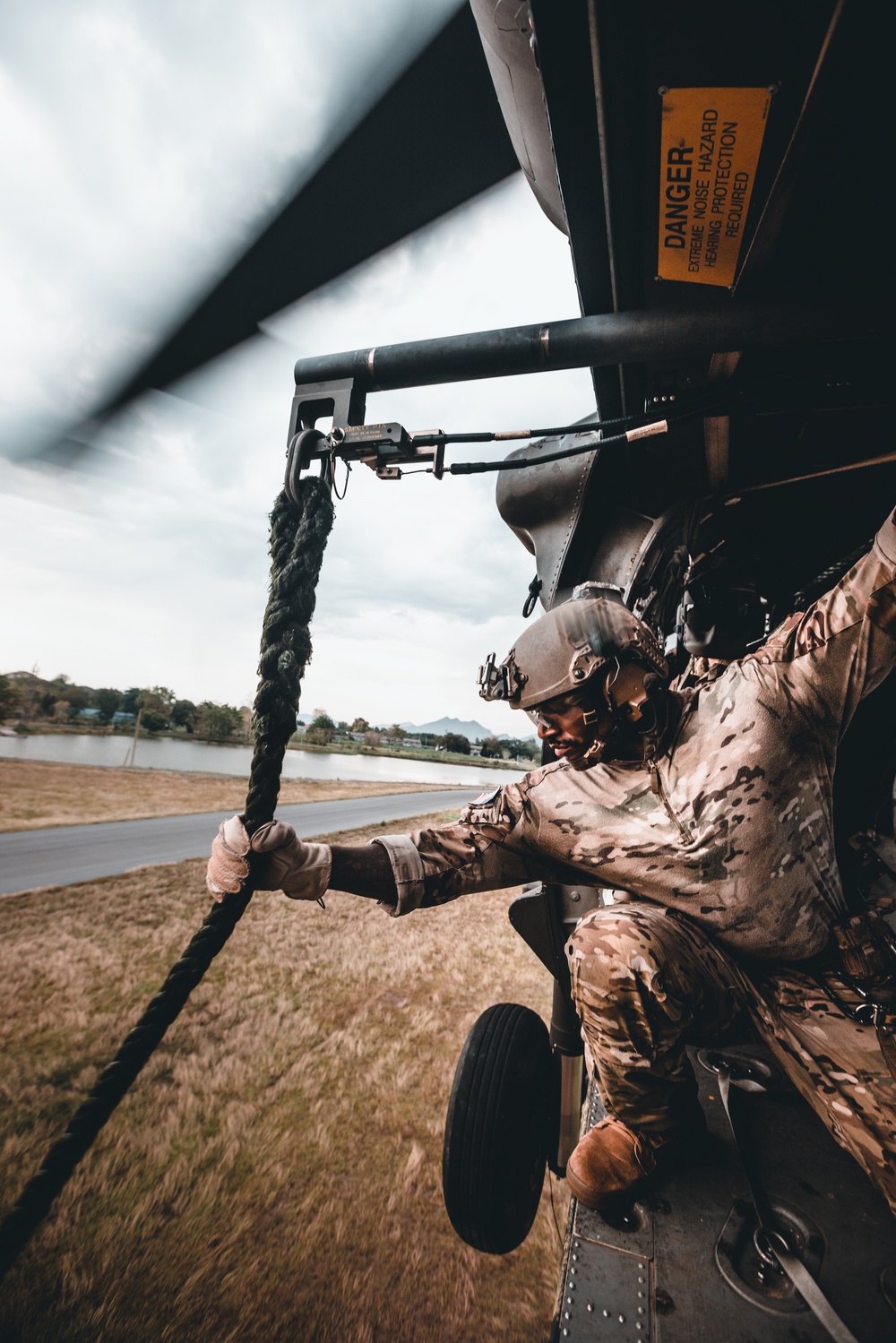 1st Special Forces train on F.R.I.E.S. with Thai Special Forces during HG 22