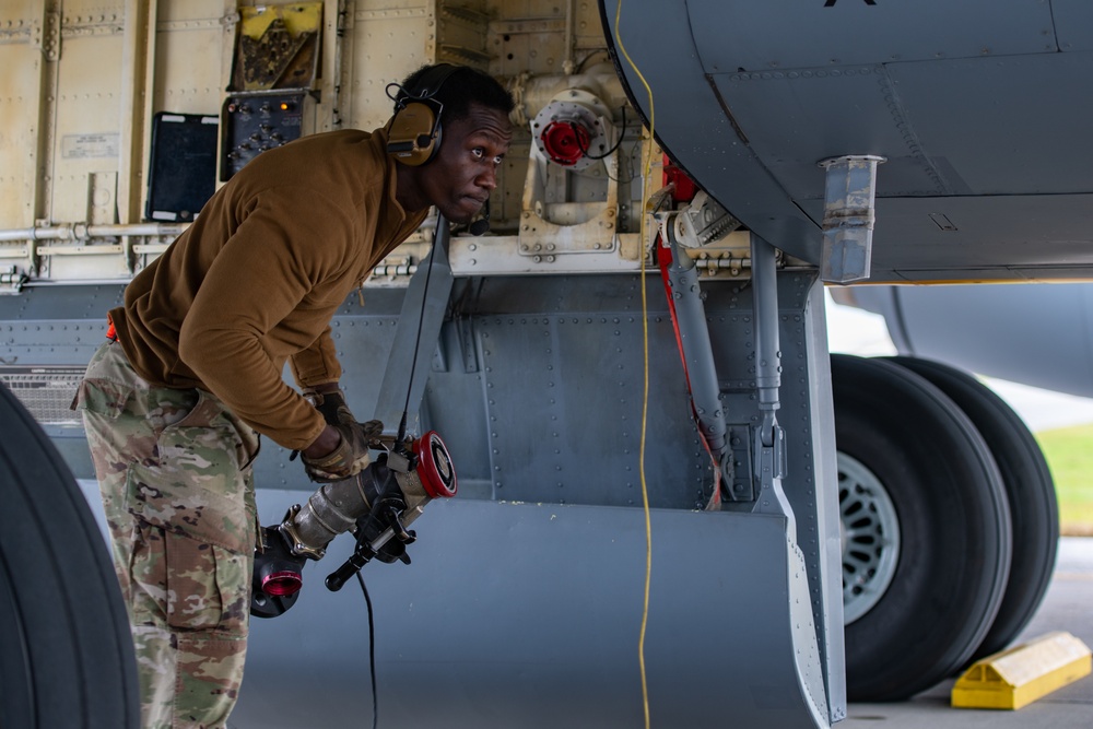 Kadena conducts first KC-135 hot pit refuelling in the Pacific