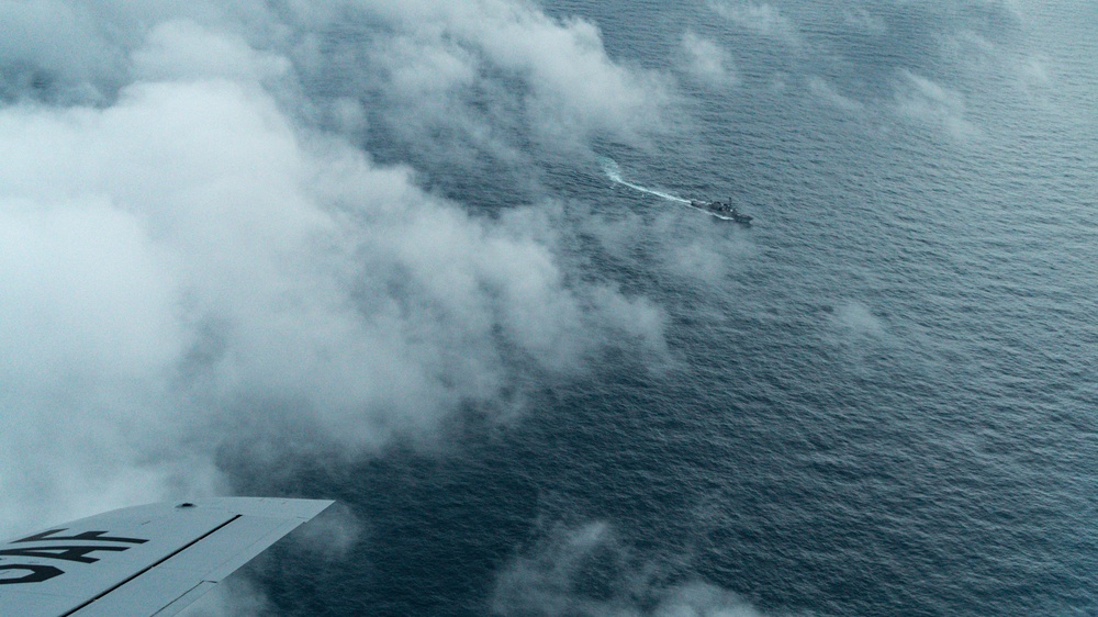 KC-135 refuels aircraft during NOBLE DEFENDER