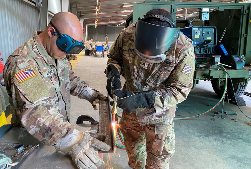 Zutendaal APS-2 site receives support from 3rd ID maintenance company deployed to Europe