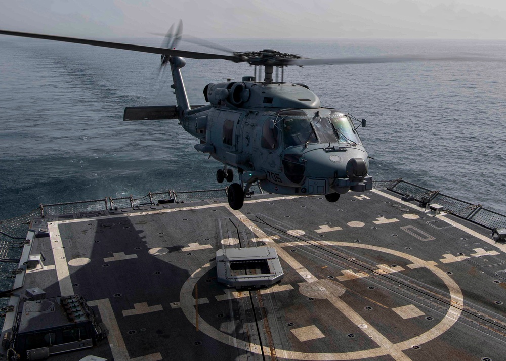 Gridley conducts flight operations