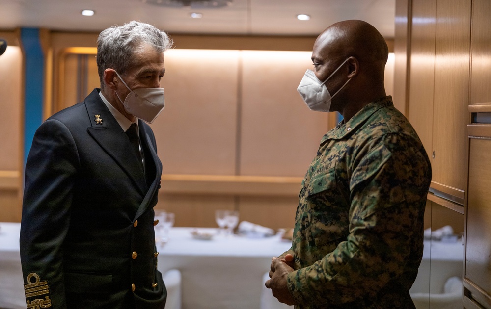 U.S., Italian Marines Train Together during Exercise Cold Response 22