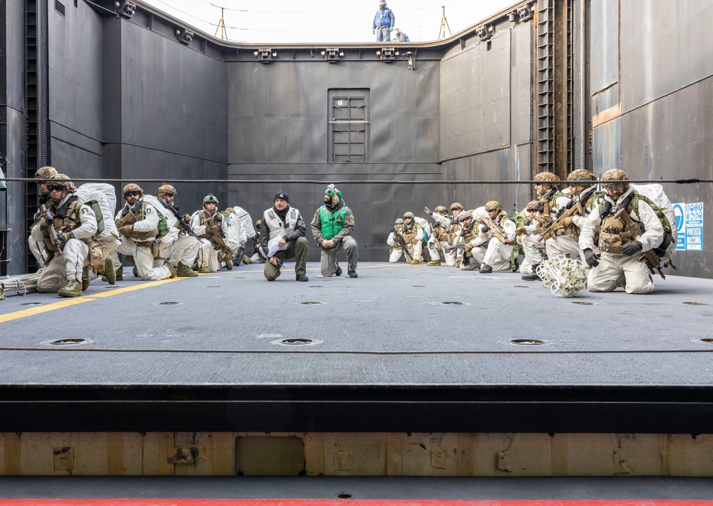 U.S., Italian Marines train together during Exercise Cold Response 22