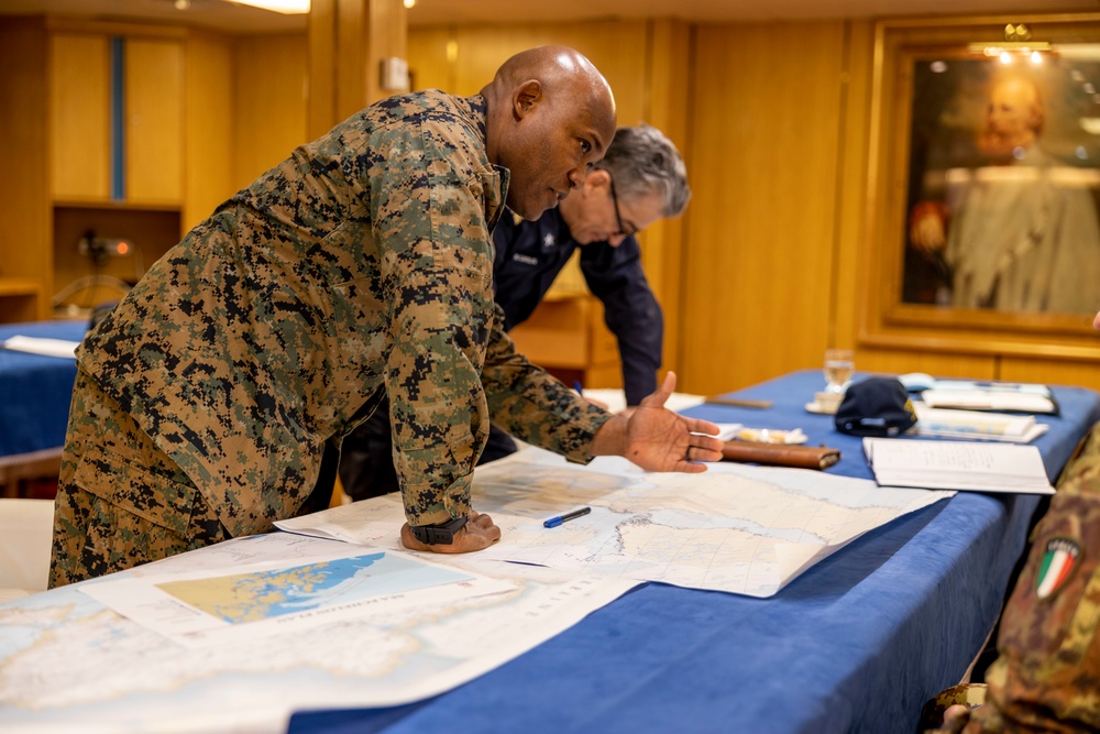 U.S., Italian Marines Train Together during Exercise Cold Response 22