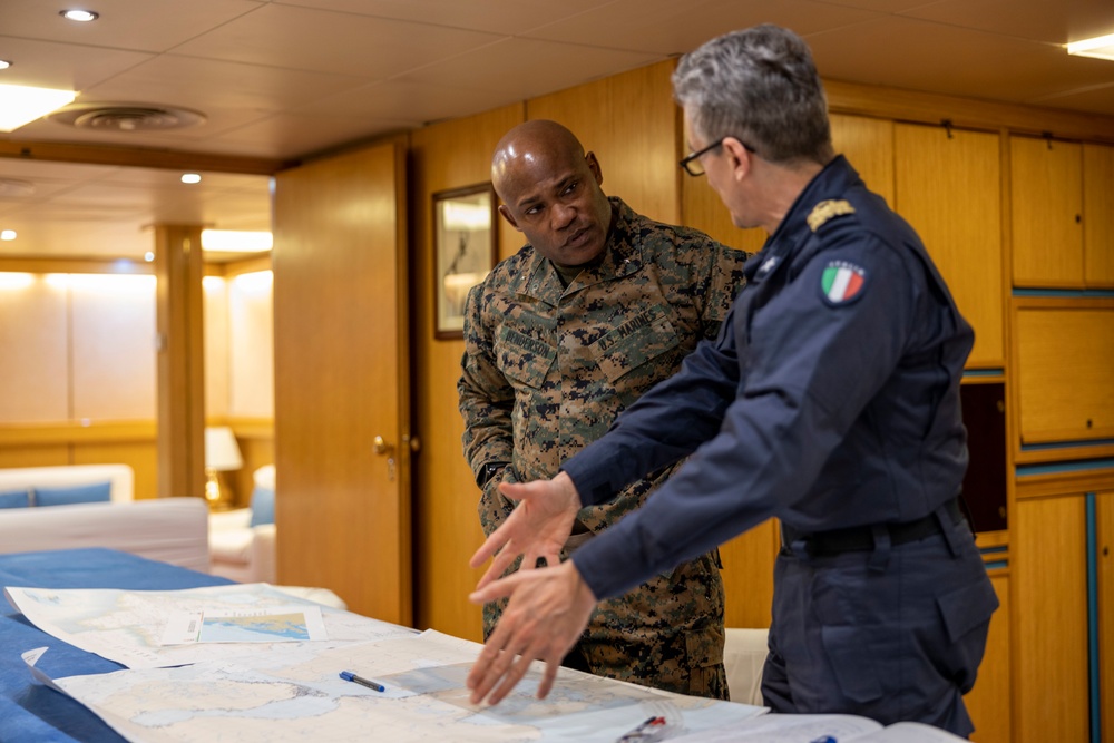 U.S., Italian Marines Train Together during Exercise Cold Response 22