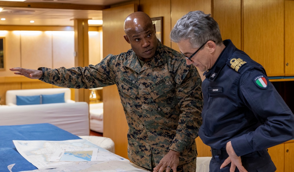 U.S., Italian Marines Train Together during Exercise Cold Response 22
