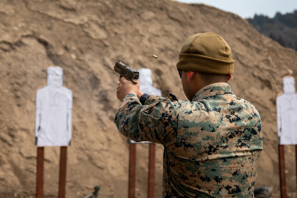 Exercise Tanuki Wrath 2022: pistol range