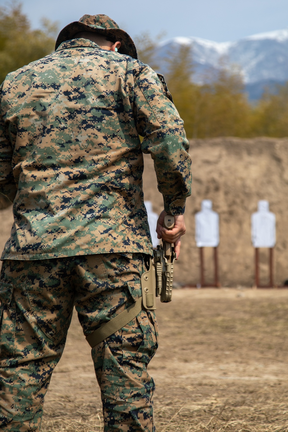 Exercise Tanuki Wrath 2022: pistol range