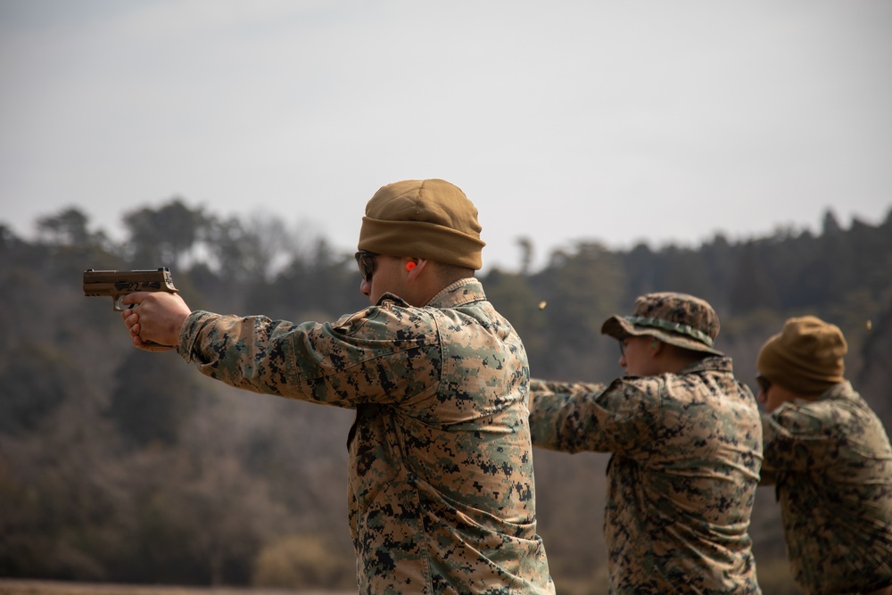 Exercise Tanuki Wrath 2022: pistol range