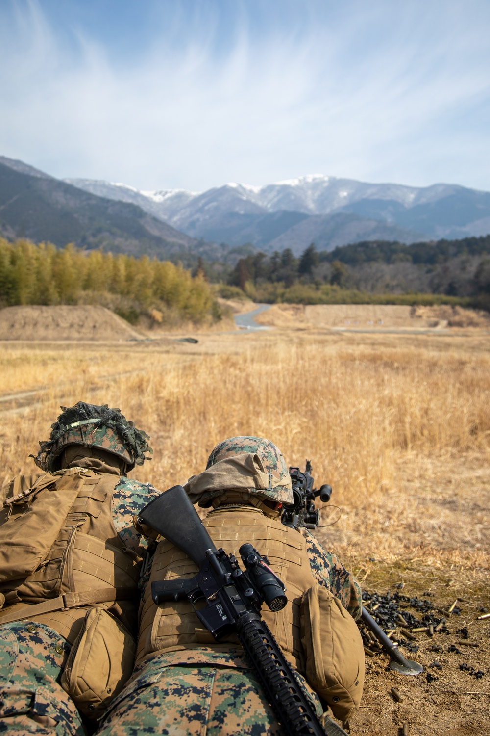 Exercise Tanuki Wrath 2022: machine gun range