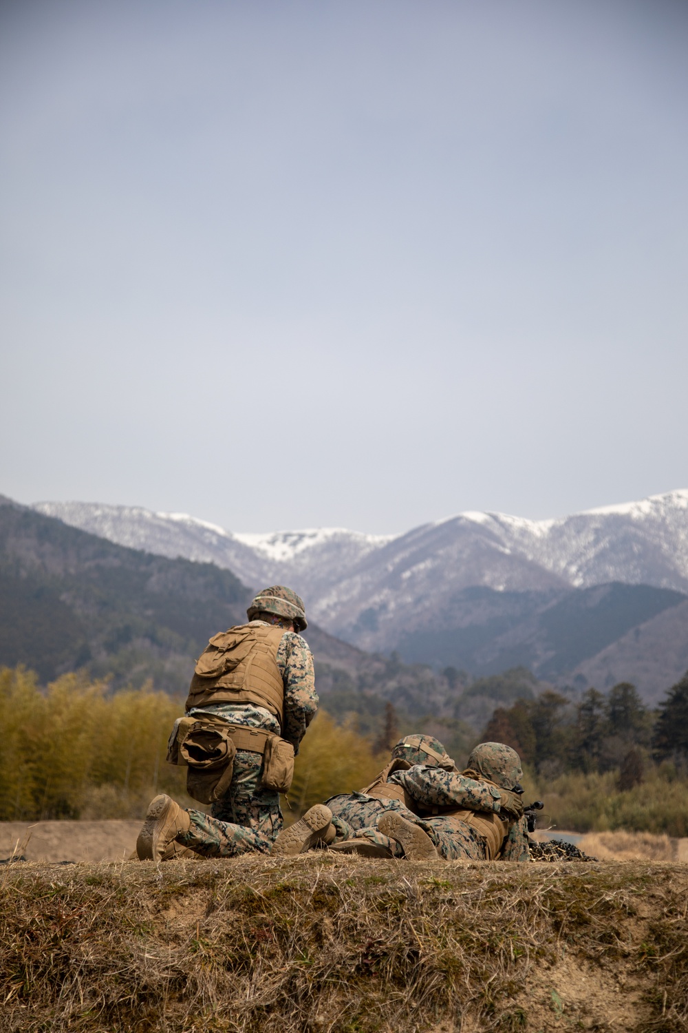 Exercise Tanuki Wrath 2022: Machine gun range