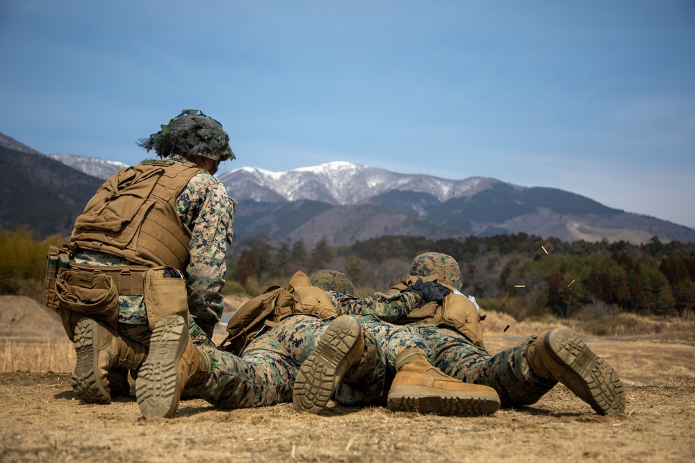 Exercise Tanuki Wrath 2022: machine gun range