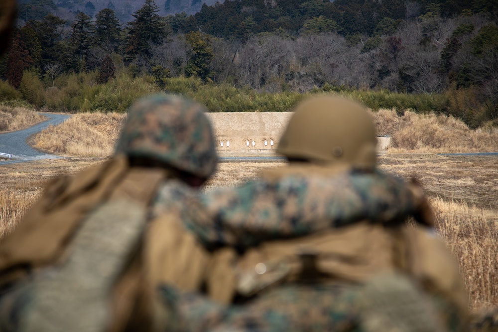 Exercise Tanuki Wrath 2022: machine gun range