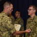 NSF Diego Garcia Awards at Quarters - March