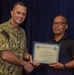 NSF Diego Garcia Awards at Quarters - March