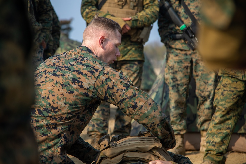 Exercise Tanuki Wrath 2022: Tactical Combat Casualty Care training