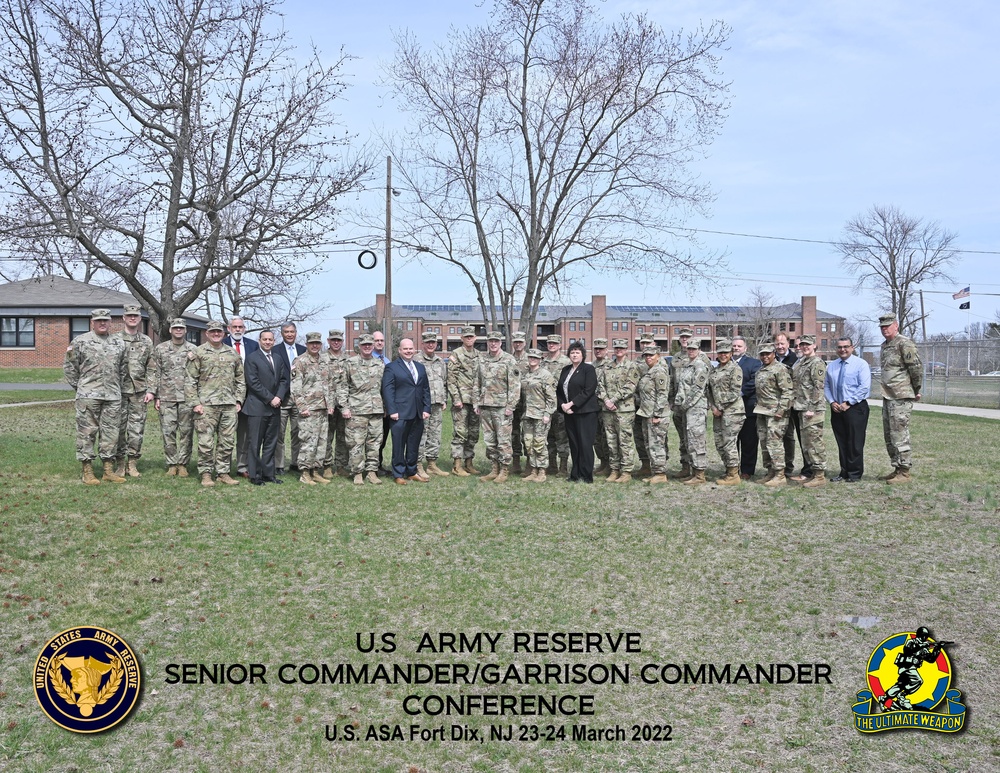 Fort Dix - US Army Reserve Senior Commander and Garrison Commander Conference, USASA Fort Dix, New Jersey, 23-24 March 2022