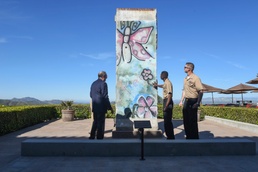USS Ronald Reagan Sailors Attend Namesake Visit in California