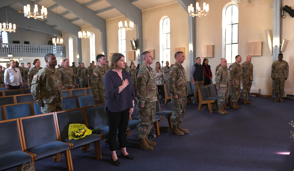 PUBLIC HEALTH COMMAND EUROPE Relinquishment of Responsibility Ceremony