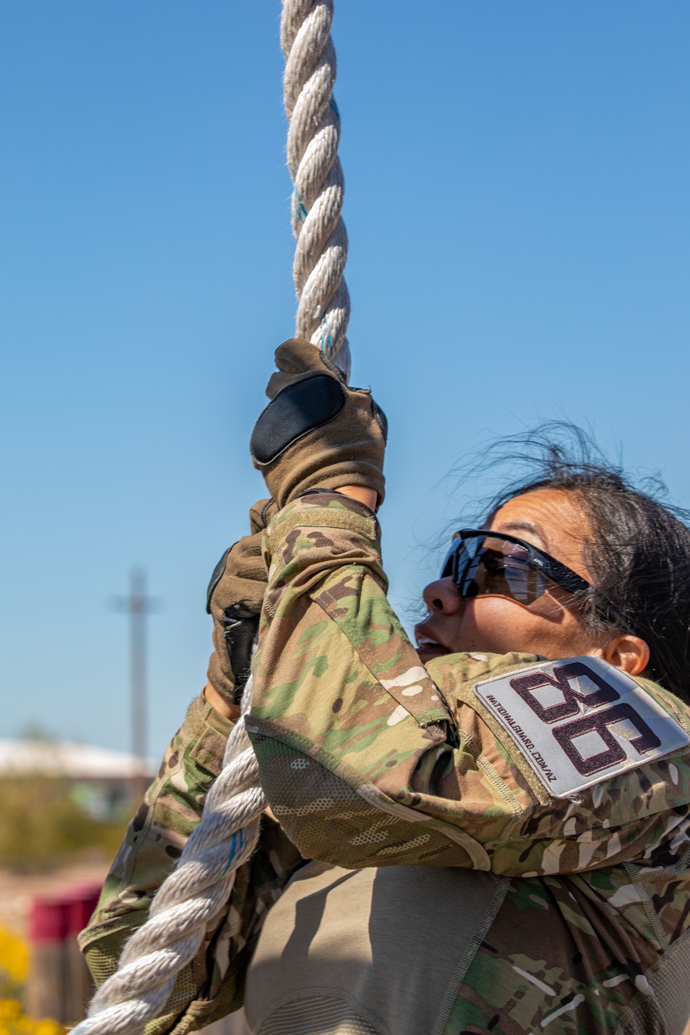 2022 Best Warrior Competitors Run Obstacle Course in Florence, Ariz.
