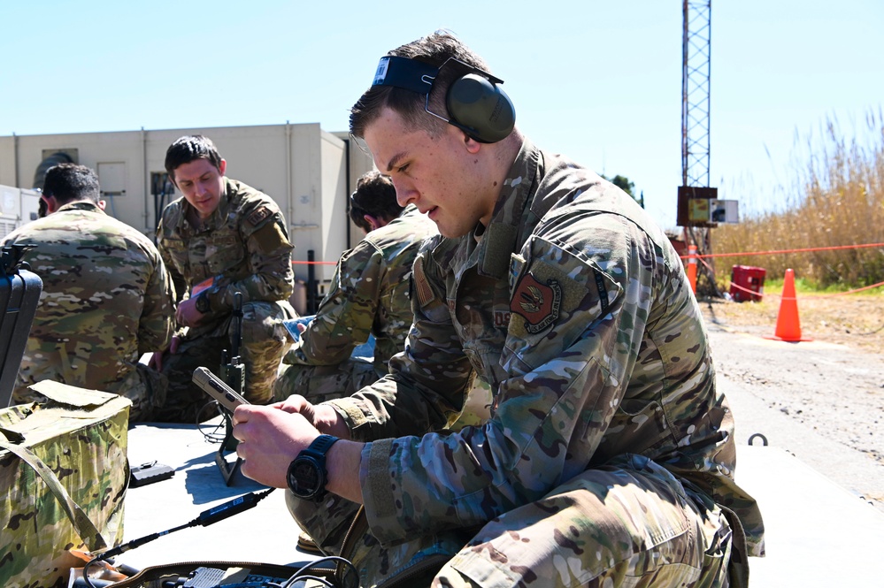 U.S Air Force JTACs prepare for INIOCHOS-22