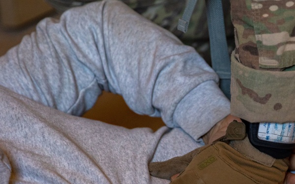 2022 Best Warrior Competitors Conduct a Military Operations on Urbanized Terrain (MOUT) Exercise in Florence, Ariz.