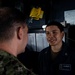 Gridley conducts an award ceremony with Vice Adm. Brad Cooper
