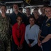 Gridley conducts an award ceremony with Vice Adm. Brad Cooper