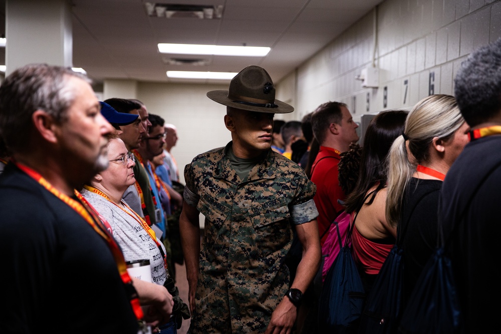 Paving Ways: Educators Attending the Educators Workshop in Parris Island