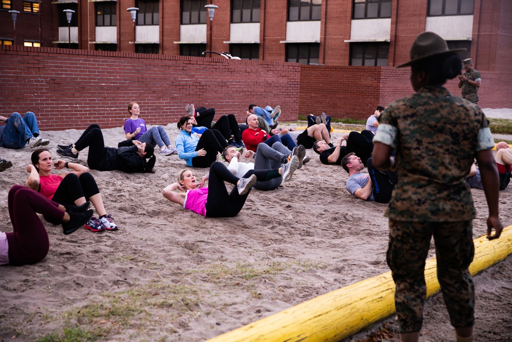 Paving Ways: Educators Attending the Educators Workshop in Parris Island