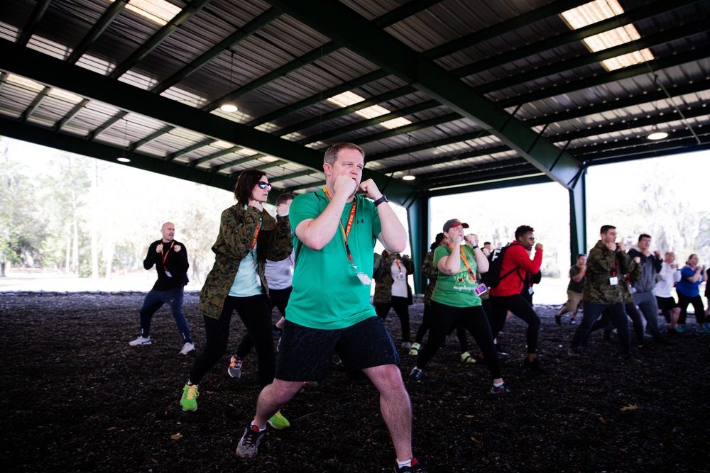 Paving Ways: Educators Attending the Educators Workshop in Parris Island