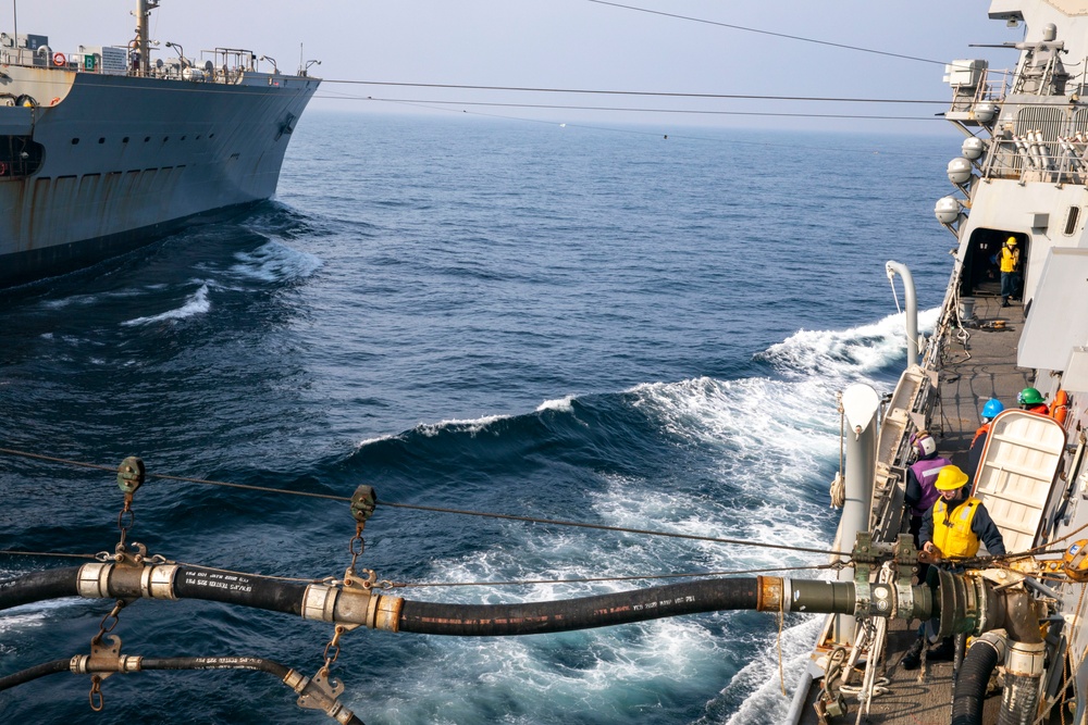 Replenishment At Sea