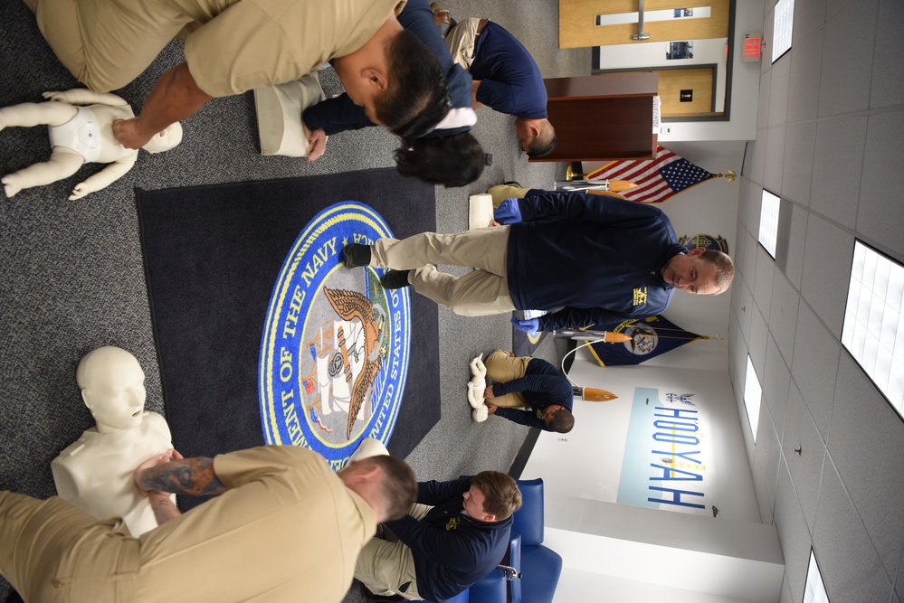 CPR AED Course at Navy Talent Acquisition Group Golden Gate