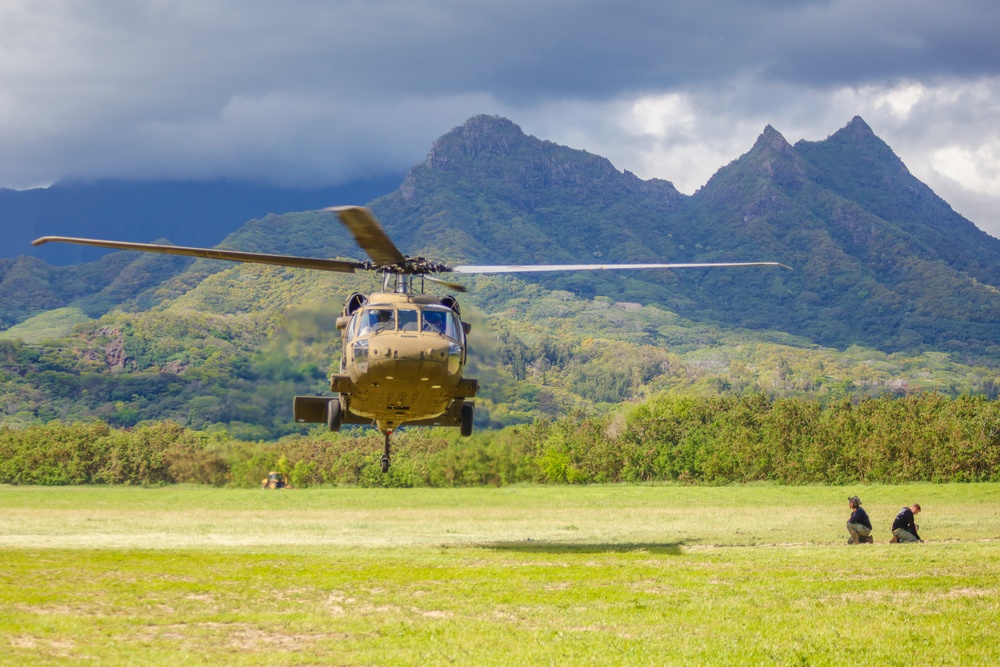 Hawaii Army National Guard Soldiers Conduct Realistic Urban Training Exercise with Marines