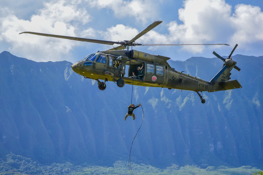 Hawaii Army National Guard Soldiers Conduct Realistic Urban Training Exercise with Marines