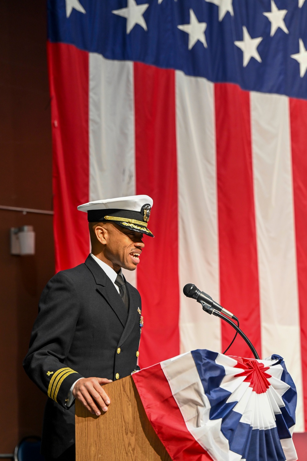 Navy Recruiting Command Holds Change of Command Ceremony