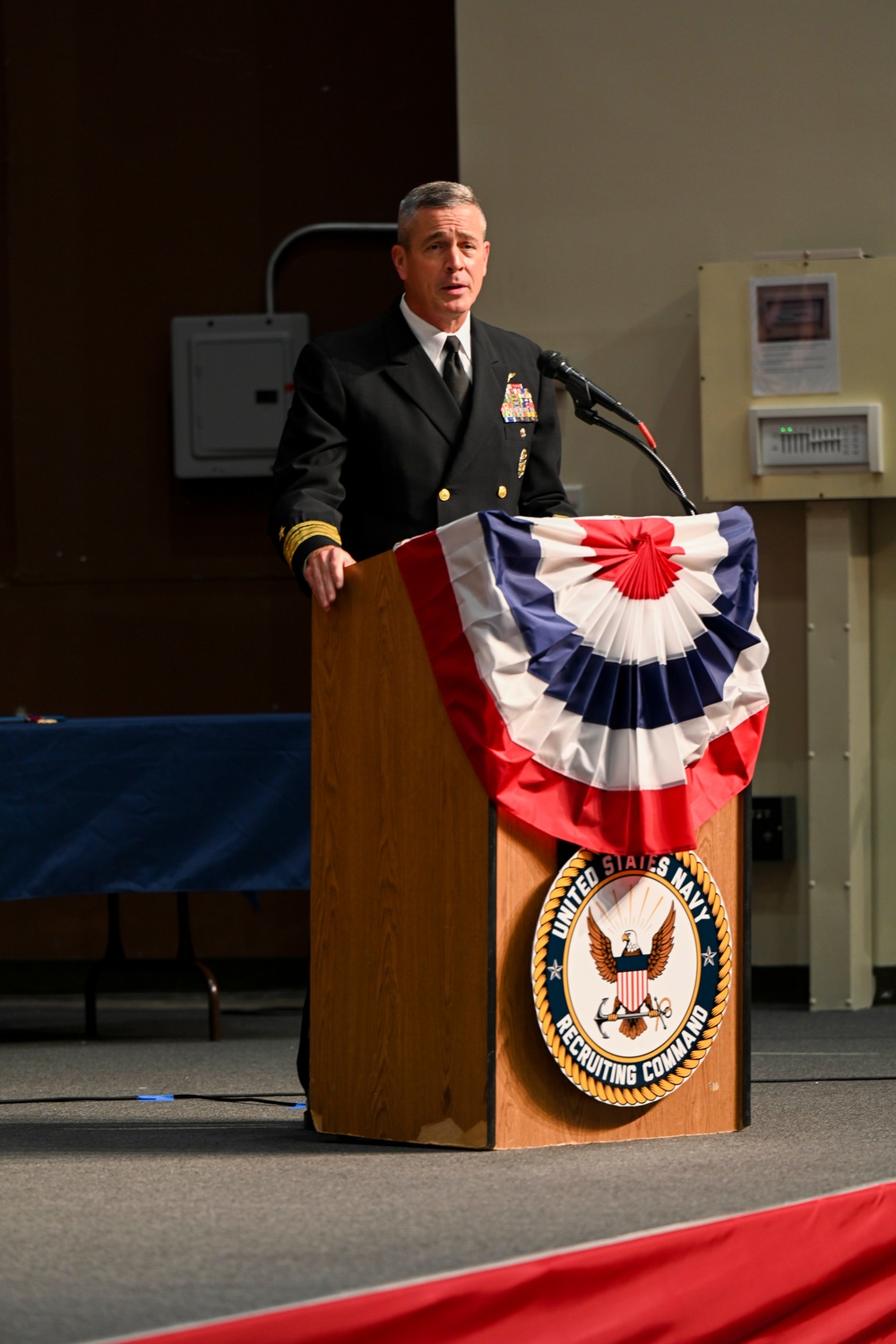 Navy Recruiting Command Holds Change of Command Ceremony