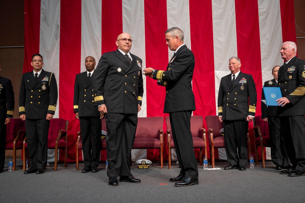 Navy Recruiting Command Holds Change of Command Ceremony