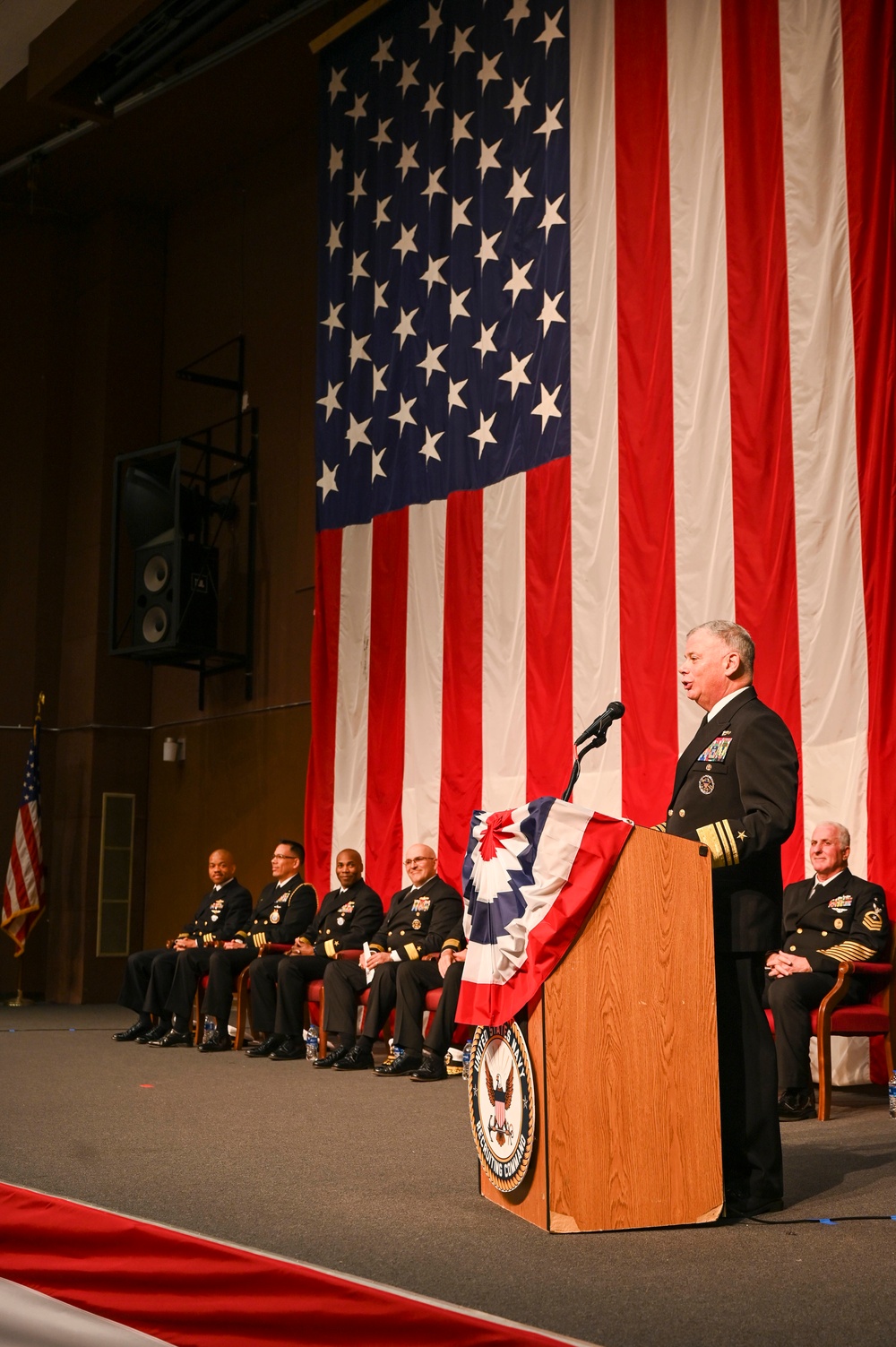 Navy Recruiting Command Holds Change of Command Ceremony