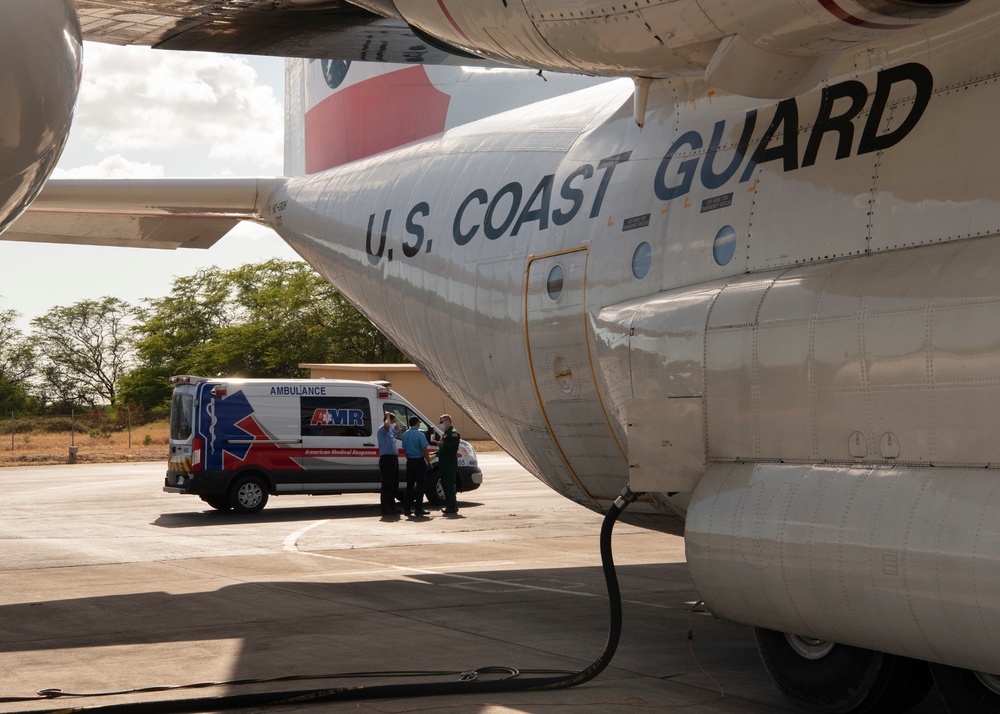 Coast Guard medevacs Ukrainian mariner from Palmyra Atoll