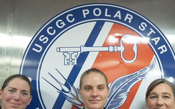 Helping Hands: Coast Guard Auxiliarists assist Polar Star’s galley
