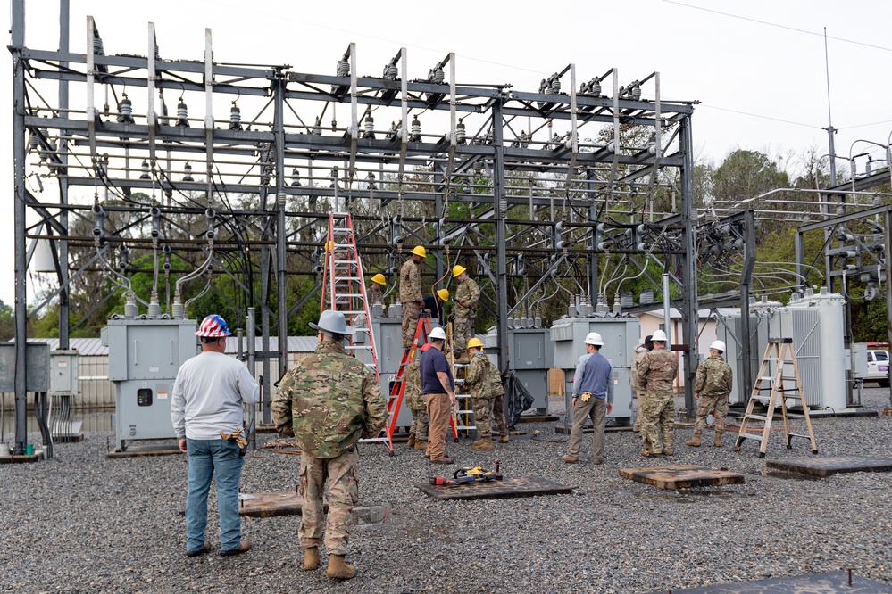 Moody, Tyndall upgrades power grid