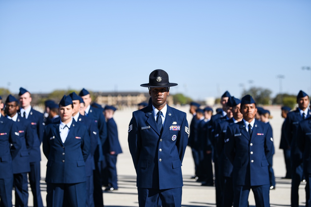 323 Training Squadron Basic Military Graduation